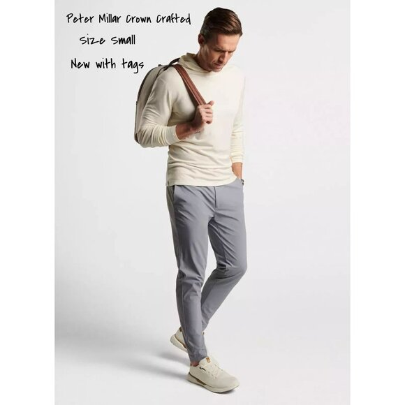 Peter Millar Crown Crafted Hoodie Long Sleeve Top Size Small New With Tag - Picture 1 of 6